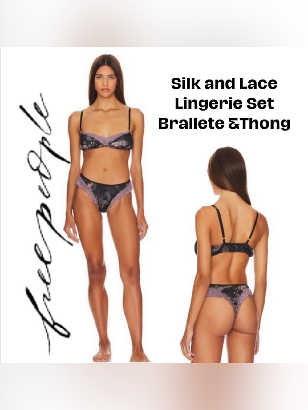 Free People Intimately Lingerie Set NWT